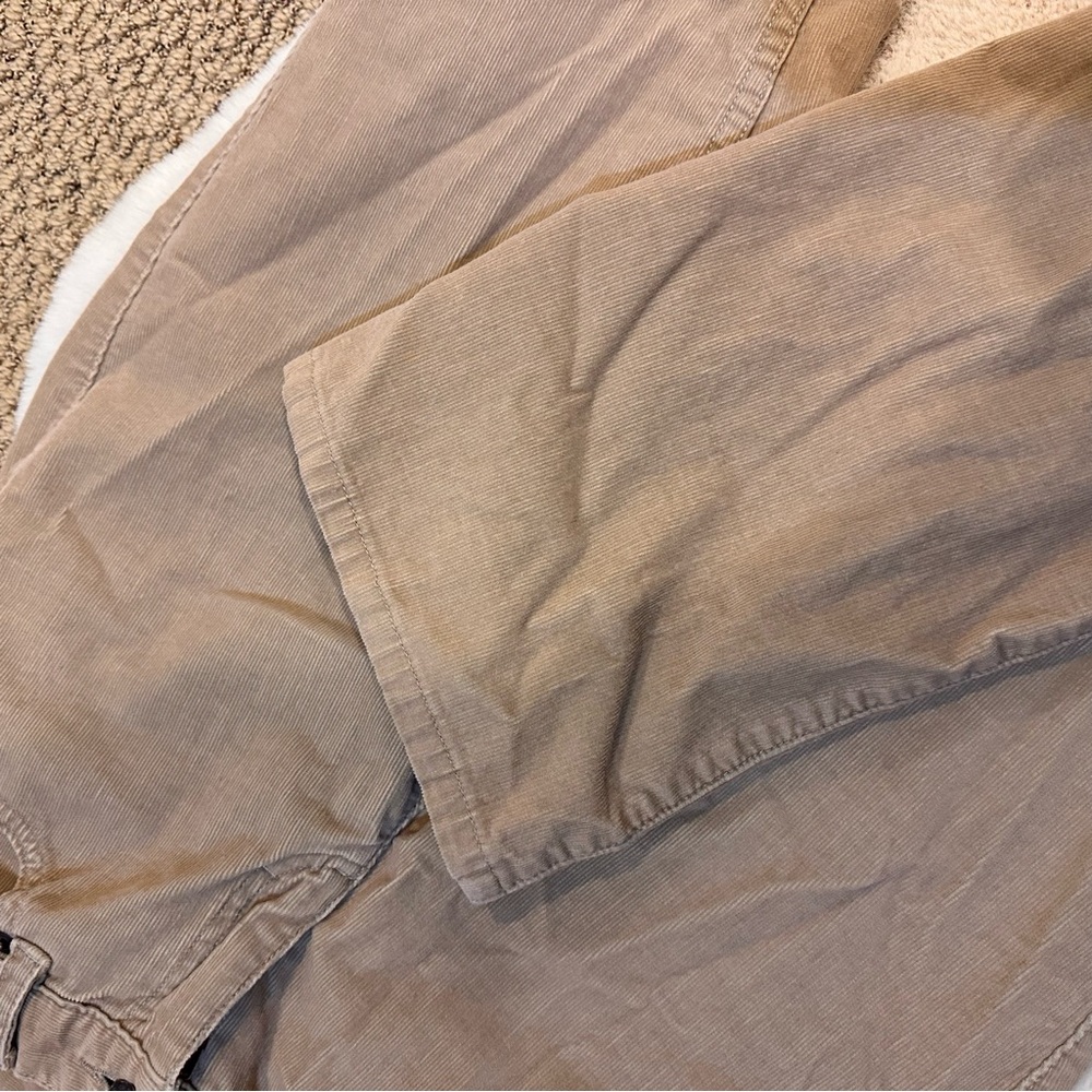 The North Face Corduroy Pants Women's 4 khaki Stretch Bootcut Travel Hiking - Picture 4 of 10